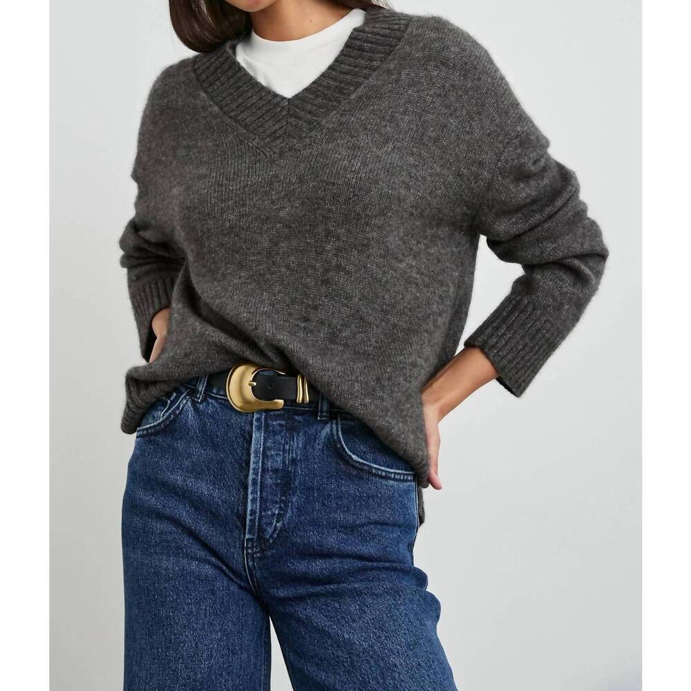 NEW RAILS women's gisella sweater in thunder